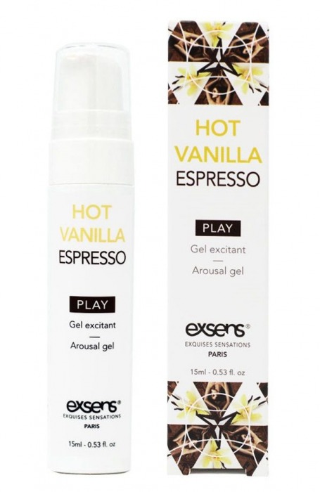 Возбуждающий гель Hot Vanilla Espresso Arousal Gel - 15 мл. - Exsens - купить с доставкой в Бийске