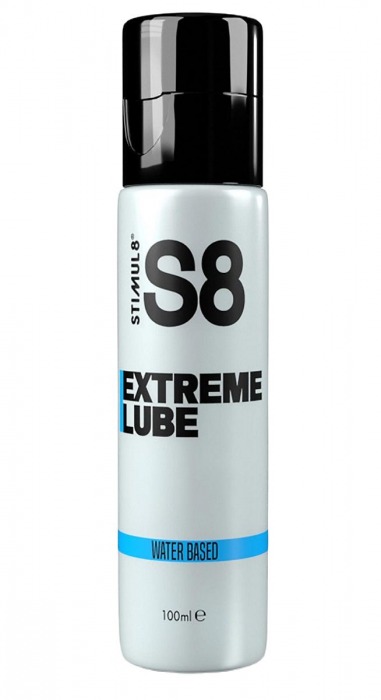 Лубрикант на водной основе S8 Extreme Lube - 100 мл. - Stimul8 - купить с доставкой в Бийске