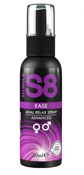 Расслабляющий анальный спрей S8 Ease Anal Relax Spray - 30 мл. - Stimul8 - купить с доставкой в Бийске