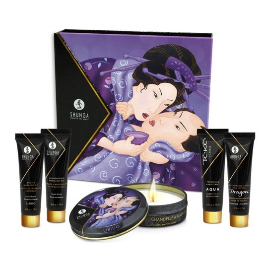 Подарочный набор Geishas secret из 5 предметов - Shunga - купить с доставкой в Бийске