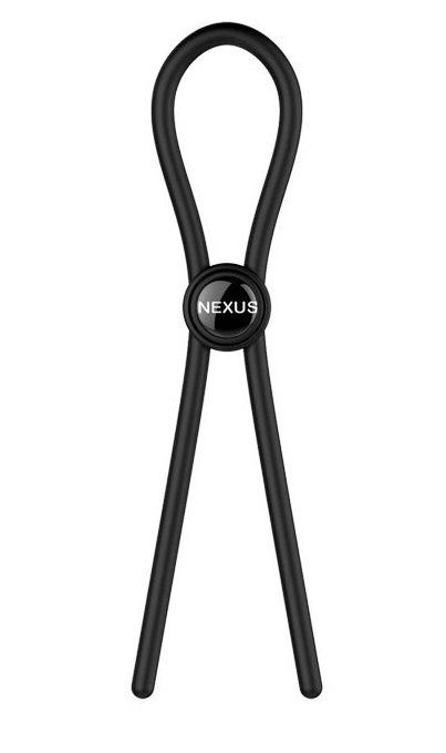 Черное эрекционное лассо Nexus Forge Single - Nexus Range - в Бийске купить с доставкой