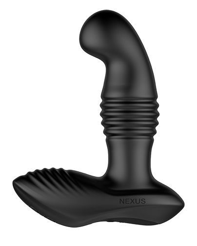 Черный массажер простаты Nexus Thrust с возвратно-поступательными движениями - 13,8 см. - Nexus Range - в Бийске купить с доставкой