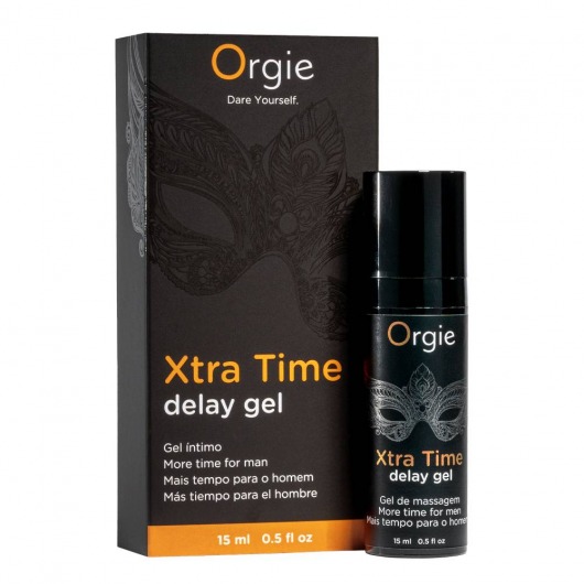 Продлевающий гель Orgie Xtra Time Delay Gel - 15 мл. - ORGIE - купить с доставкой в Бийске