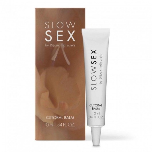 Бальзам для клитора Slow Sex Clitoral Balm - 10 мл. - Bijoux Indiscrets - купить с доставкой в Бийске