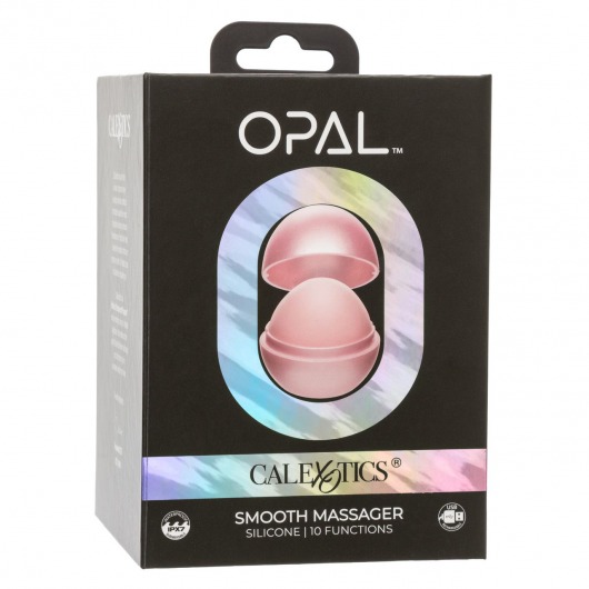 Розовый вибромассажер Opal Smooth Massager - California Exotic Novelties