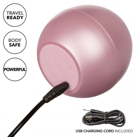 Розовый вибромассажер Opal Smooth Massager - California Exotic Novelties