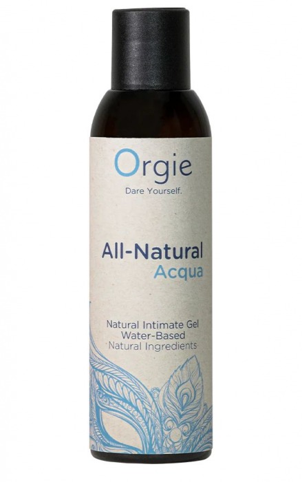 Интимный гель на водной основе Orgie All-Natural Acqua - 150 мл. - ORGIE - купить с доставкой в Бийске