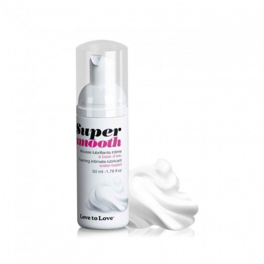 Лубрикант нежнейшая пенка Super Smooth Foaming Intime Lubricant - 50 мл. - Love to Love - купить с доставкой в Бийске