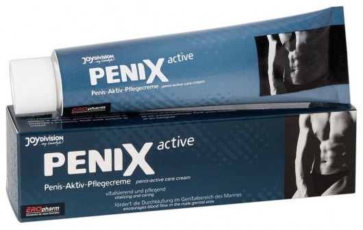 Возбуждающий крем для мужчин PeniX active - 75 мл. - Joy Division - купить с доставкой в Бийске