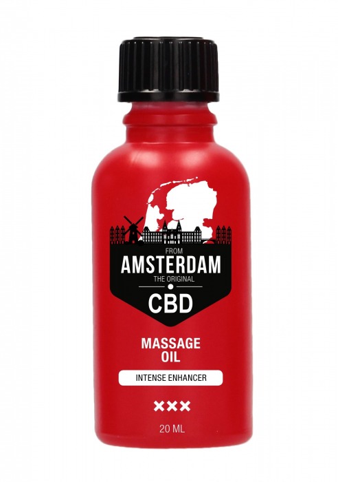 Стимулирующее масло Intense CBD from Amsterdam - 20 мл. - Shots Media BV - купить с доставкой в Бийске