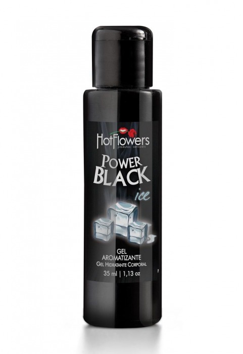 Стимулирующий гель для массажа Power Black - 35 мл. - HotFlowers - купить с доставкой в Бийске