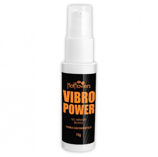 Жидкий вибратор Vibro Power со вкусом водки с энергетиком - 15 гр. - HotFlowers - купить с доставкой в Бийске