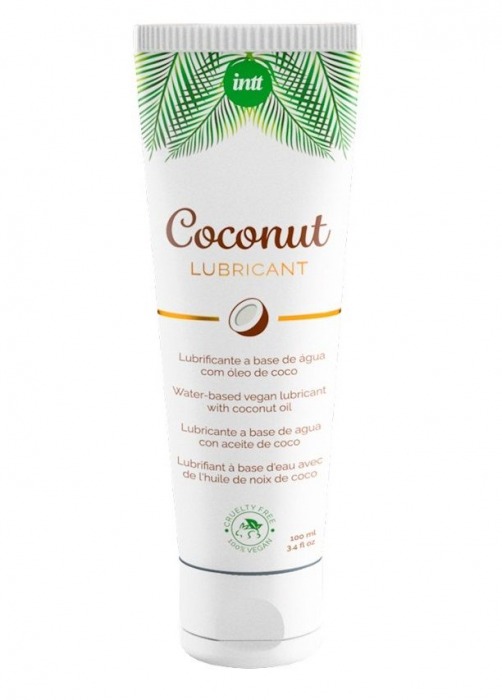 Веганская смазка на водной основе Coconut Lubricant - 100 мл. - INTT - купить с доставкой в Бийске