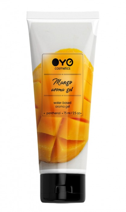 Лубрикант на водной основе OYO Aroma Gel Mango с ароматом манго - 75 мл. - OYO - купить с доставкой в Бийске