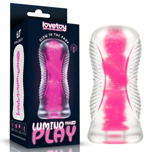 Светящийся в темноте мастурбатор 6.0 Lumino Play Masturbator - Lovetoy - в Бийске купить с доставкой