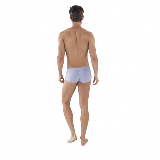 Светло-серые мужские трусы-хипсы Clever Latin Boxer - Clever Masculine Underwear купить с доставкой