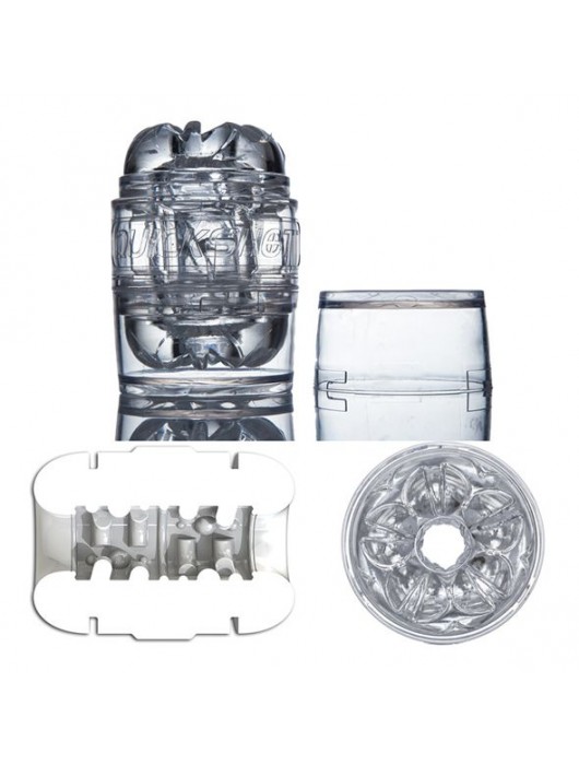 Мастурбатор Fleshlight - Quickshot Masturbator Clear - Fleshlight - в Бийске купить с доставкой