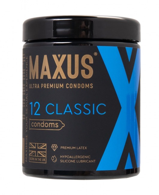 Классические презервативы MAXUS Classic - 12 шт. - Maxus - купить с доставкой в Бийске