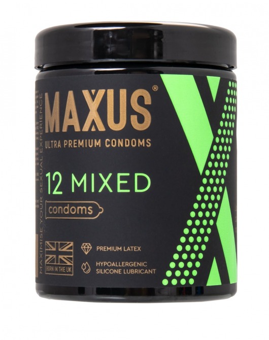 Презервативы MAXUS Mixed - 12 шт. - Maxus - купить с доставкой в Бийске