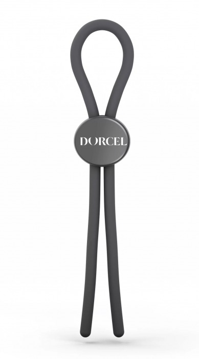 Серое эрекционное лассо на пенис Mr Dorcel - Dorcel - в Бийске купить с доставкой