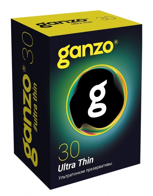 Супертонкие презервативы Ganzo Ultra thin - 30 шт. - Ganzo - купить с доставкой в Бийске