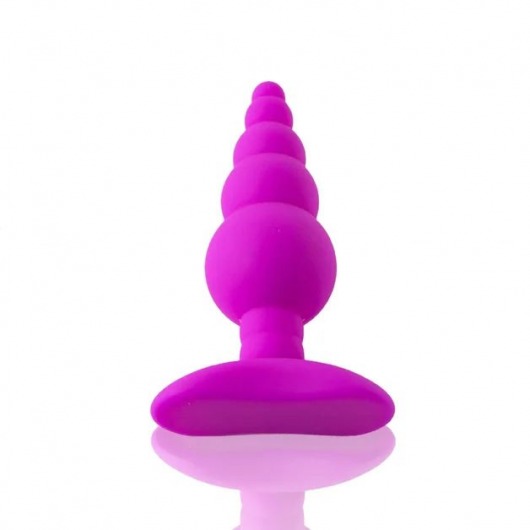 Лиловая анальная пробка Unicorn Playful - 10 см. - HOT planet в Бийске Лиловая анальная пробка Unicorn Playful - 10 см. - HOT planet