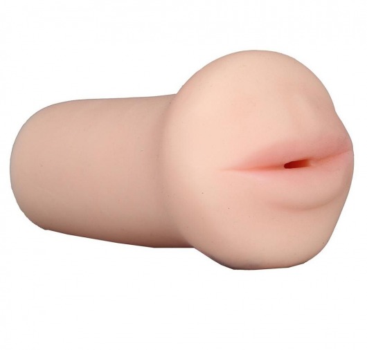 Нежный мастурбатор-ротик REALSTUFF 5INCH MASTURBATOR BJ - Dream Toys - в Бийске купить с доставкой