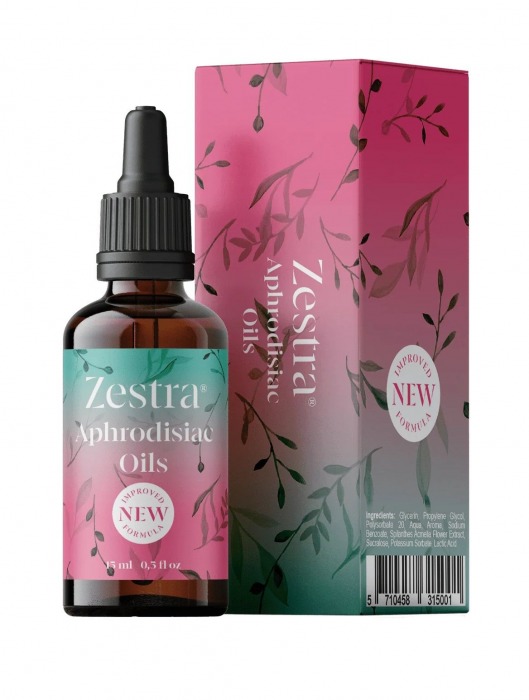 Возбуждающее масло Zestra Aphrodisiac Oils - 15 мл. - Zestra - купить с доставкой в Бийске