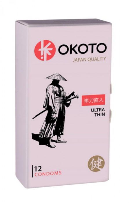 Тонкие презервативы OKOTO Ultra Thin - 12 шт. - Sitabella - купить с доставкой в Бийске