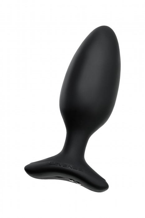 Черная анальная втулка LOVENSE Hush 2 (M) - 13,5 см. - Lovense
