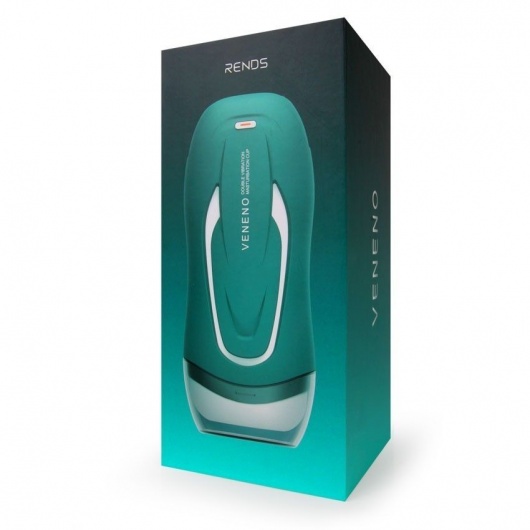 Зеленый вибромастурбатор с голосовым сопровождением Veneno - Rends - в Бийске купить с доставкой