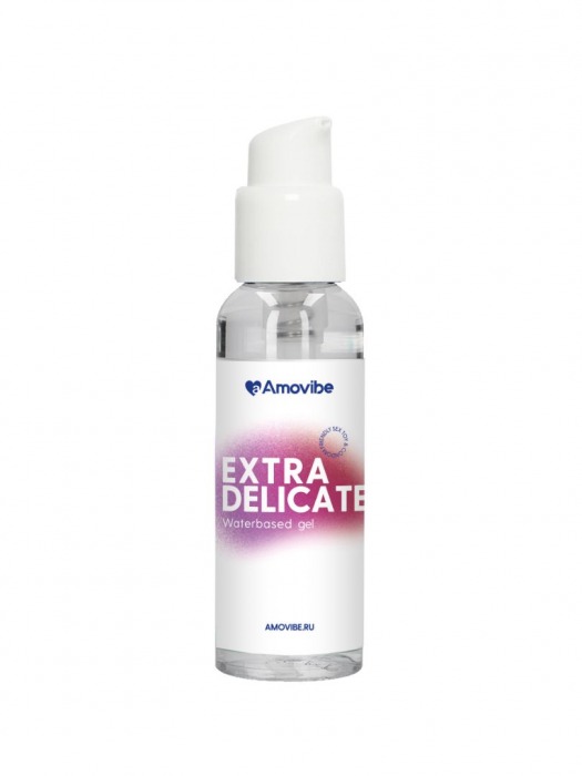 Гель на водной основе Amovibe Extra Delicate - 50 мл. - Amovibe - купить с доставкой в Бийске