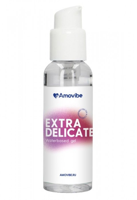 Гель на водной основе Amovibe Extra Delicate - 100 мл. - Amovibe - купить с доставкой в Бийске