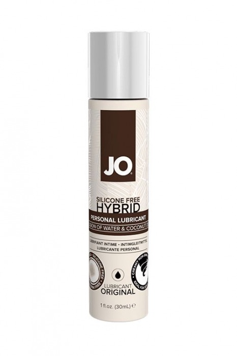 Водно-масляный лубрикант JO Silicon free Hybrid Lubricant ORIGINAL- 30 мл. - System JO - купить с доставкой в Бийске