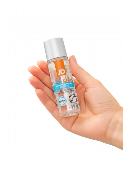 Анальный лубрикант на водной основе JO Anal H2O - 60 мл. - System JO - купить с доставкой в Бийске