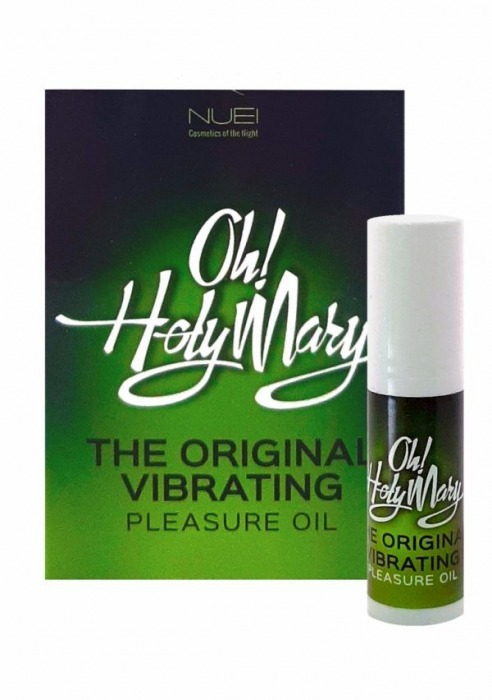 Масло унисекс с эффектом вибрации Oh! Holy Mary - 6 мл. - Nuei cosmetics - купить с доставкой в Бийске