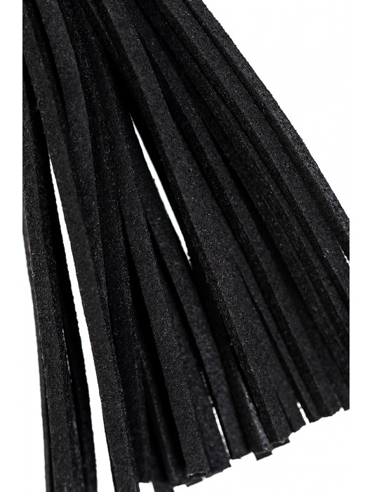 Зажимы на соски «Прищепки» с черными кисточками из замши - Pecado - купить с доставкой в Бийске