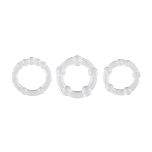 Набор из 3 эрекционных колец Erection Rings Set - Selopa - в Бийске купить с доставкой