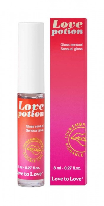 Возбуждающий блеск для губ Love Potion - 8 мл. - Love to Love - купить с доставкой в Бийске