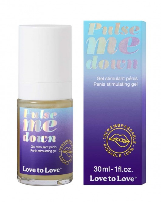 Стимулирующий гель для пениса Pulse Me Down - 30 мл. - Love to Love - купить с доставкой в Бийске