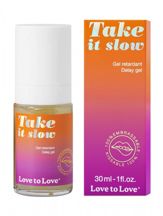 Пролонгирующий гель для мужчин Take It Slow - 30 мл. - Love to Love - купить с доставкой в Бийске