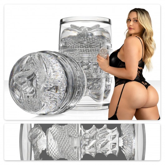 Прозрачный двусторонний мастурбатор Fleshlight Quickshot Mia Malkova - Fleshlight - в Бийске купить с доставкой