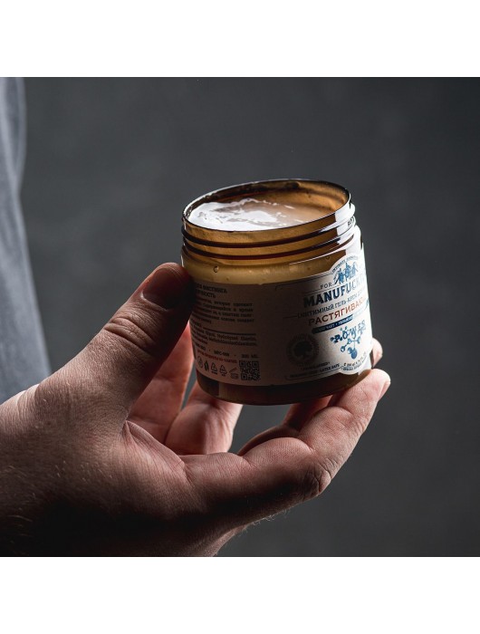 Растягивающий интимный гель-крем для фистинга с коллагеном - 200 мл. - MANUFUCKTURE - купить с доставкой в Бийске