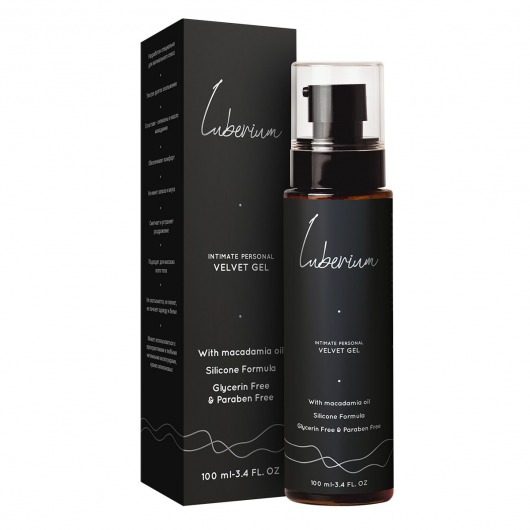 Интимный гель на силиконовой основе с маслом макадамии Luberium Velvel Gel - 100 мл. - Luberium - купить с доставкой в Бийске