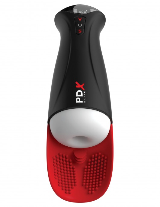 Мастурбатор в колбе с вибрацией Fuck-O-Matic Pro XL - Pipedream - в Бийске купить с доставкой