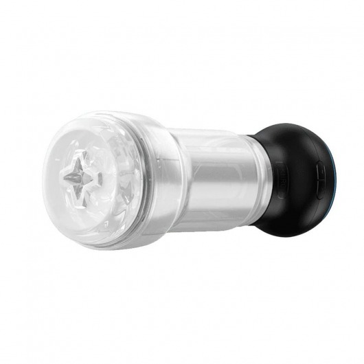 Набор PowerBlow   Feel Pocket Stroker Crystal: мастурбатор и интерактивная насадка - Kiiroo - в Бийске купить с доставкой