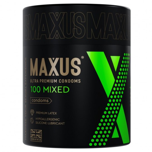Презервативы MAXUS Mixed - 100 шт. - Maxus - купить с доставкой в Бийске
