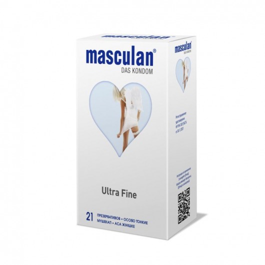 Особо тонкие презервативы Masculan Ultra Fine - 21 шт. - Masculan - купить с доставкой в Бийске