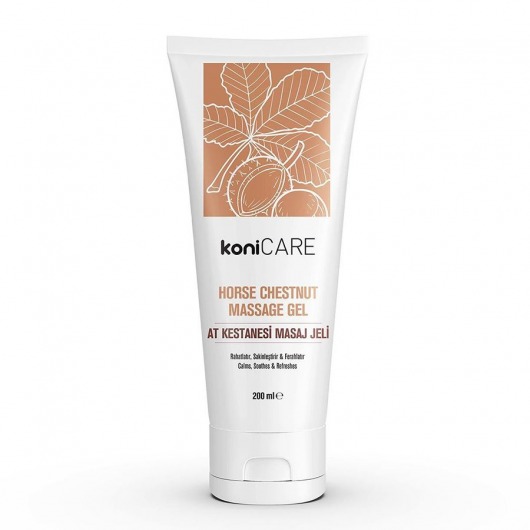 Расслабляющий массажный гель Konicare Horse Chestnut Massage Gel - 200 мл. - KoniCARE - купить с доставкой в Бийске