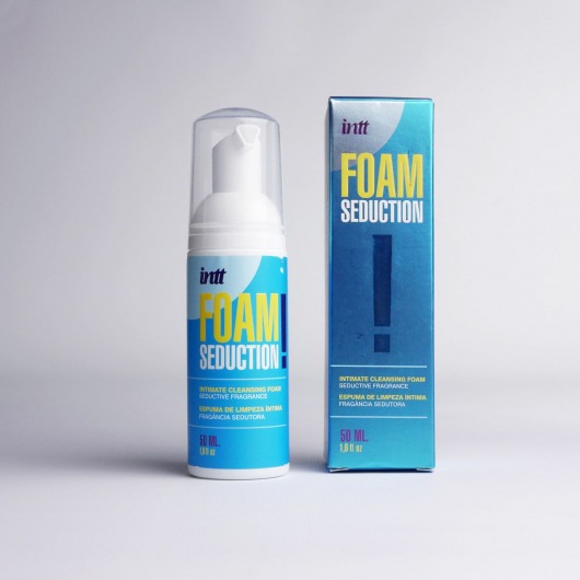 Очищающая пенка для тела Foam Seduction - 50 мл. - INTT - купить с доставкой в Бийске